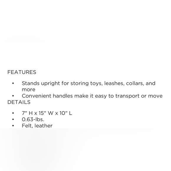 🆕 Pet toy rectangular Storage Bin - Picture 8 of 8